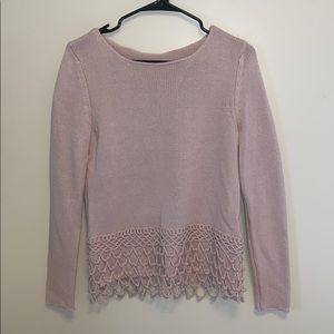 Baby Pink Chico’s Sweater